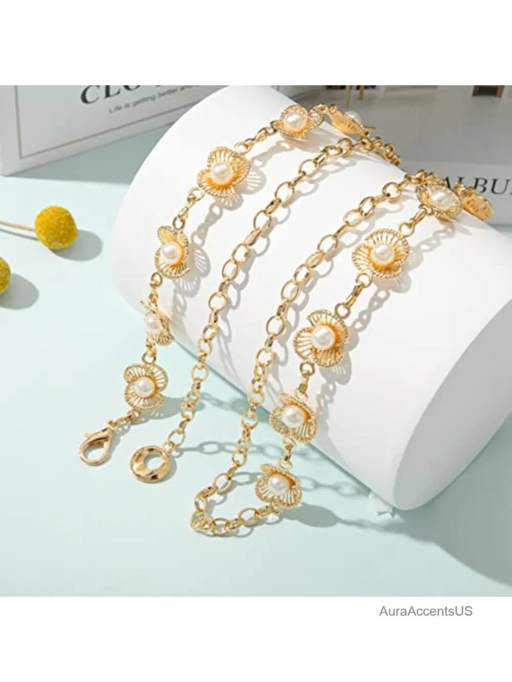 Waist Chains Belts Women - Rhinestone Gold Silver Chain Belts for Dresses
